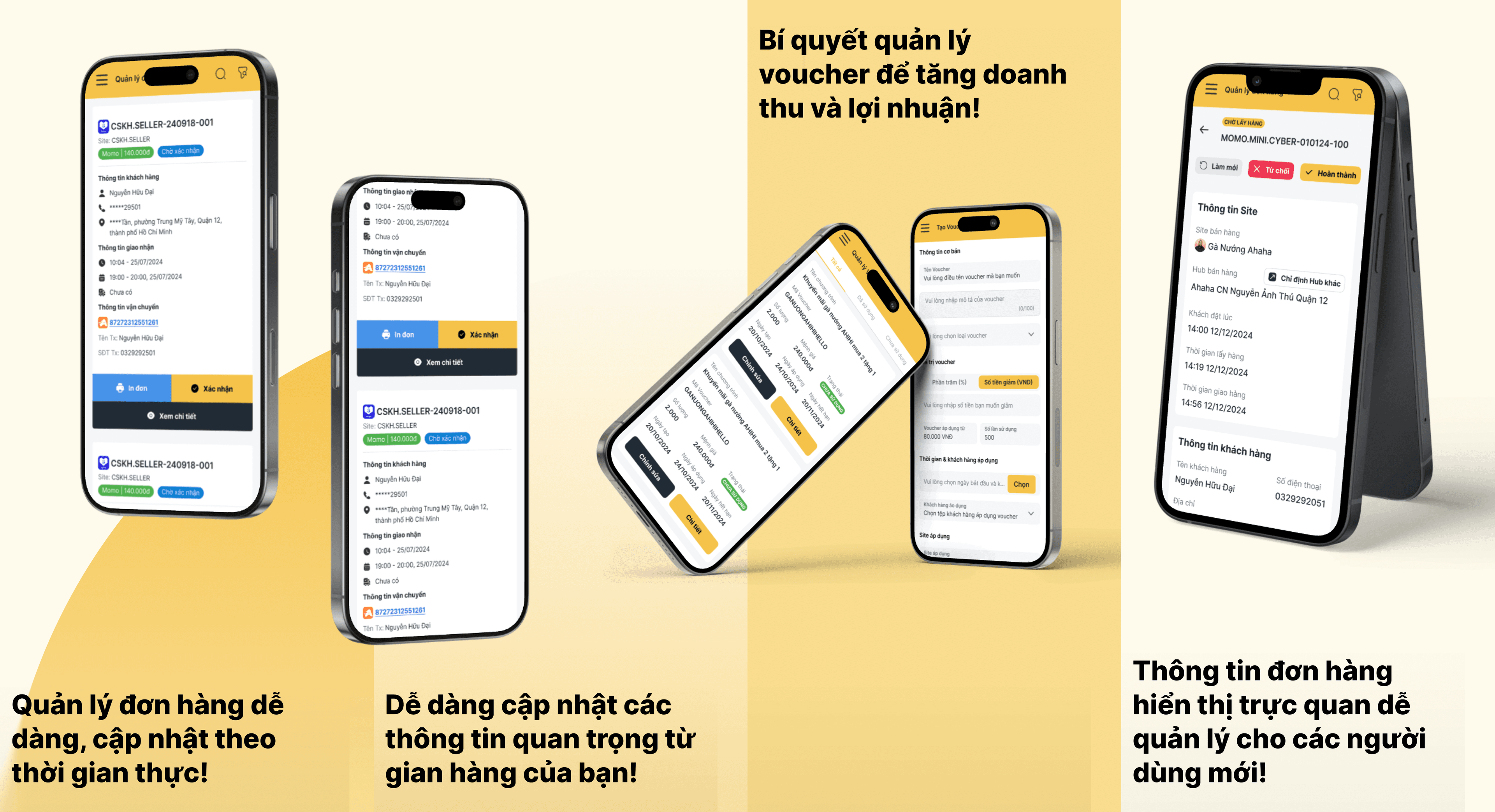 Giao diện ứng dụng NexPOS - màn hình 3